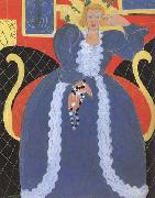 Henri Matisse Lady in Blue (mk35) oil painting